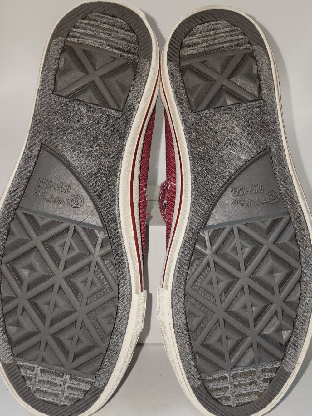 Converse Size 7 One Star Low-Top Slip-On Canvas Sneakers - Red - Picture 11 of 11